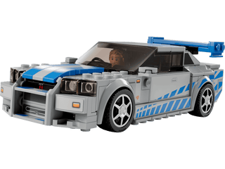 LEGO® Speed Champions 2 Fast 2 Furious Nissan Skyline GT-R (R34) 76917 - Moore's Minifigures