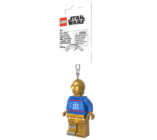 LEGO® Star Wars™ C-3PO™ Sweater Key Light (KE250H) - Moore's Minifigures
