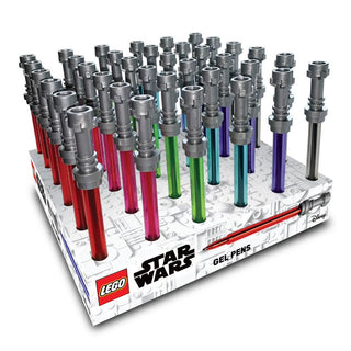 LEGO® Star Wars™ Lightsaber™ Gel Pens - (One, Assorted Color) - Moore's Minifigures