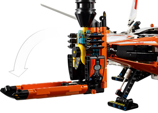 LEGO® Technic™ VTOL Heavy Cargo Spaceship LT81 42181 (Retired) - Moore's Minifigures