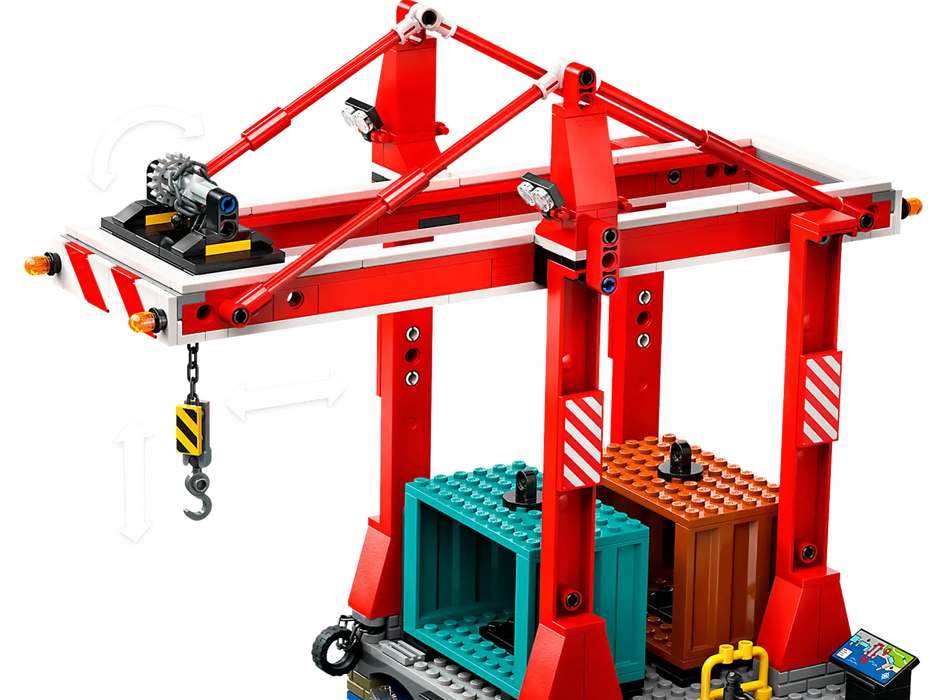 LEGO® City Seaside Harbor with Cargo Ship 60422 (Retired)