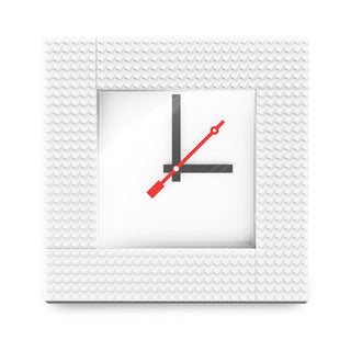 LEGO® Time by IQHK MOC Wall Clock 6x24 White (53771)