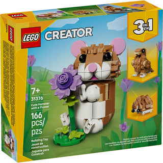 LEGO® Creator 3in1 Cute Hamster with a Flower 31376