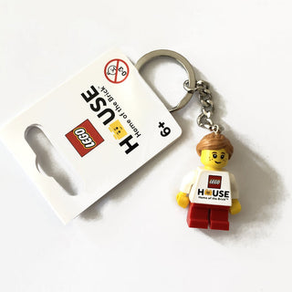 LEGO® House Home Of The Brick™ House Girl Key Chain 853713