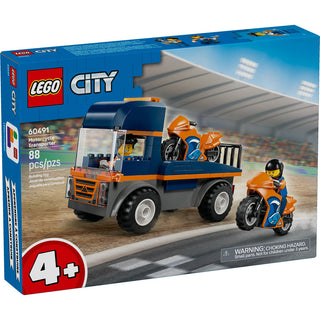 LEGO® City Motorcycle Transporter 60491