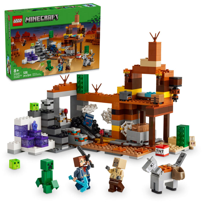 LEGO® Minecraft® The Badlands Mineshaft 21263