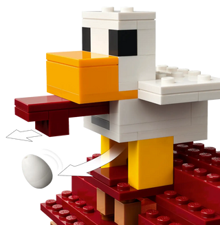 LEGO® Minecraft® The Ghast Balloon Village Attack 21273
