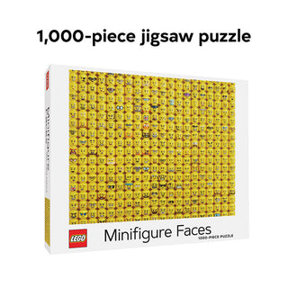 LEGO® Minifigure Faces 1,000-Piece Puzzle