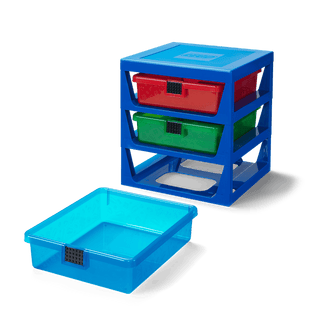 LEGO® Transparent Blue LEGO® Rack System