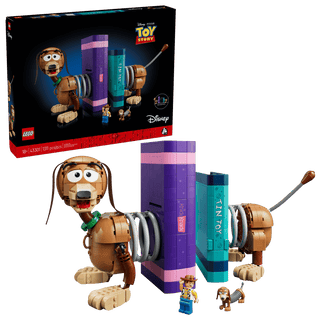 LEGO® ǀ Disney and Pixar Toy Story Slinky Dog Bookends 43301