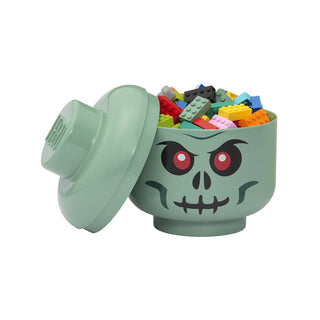 LEGO® Storage Head Small Green Zombie