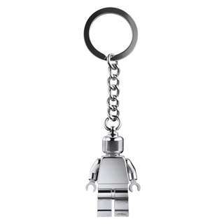 LEGO® Silver Minifigure Key Chain 854305