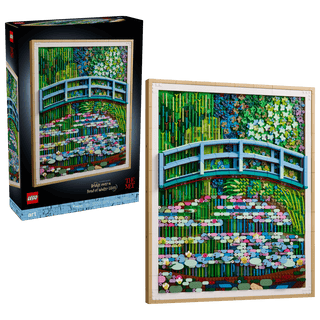 LEGO® Art Claude Monet – Bridge over a Pond of Water Lilies 31220