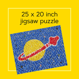 LEGO® IDEAS Minifigure Space Mission 1000-Piece Puzzle