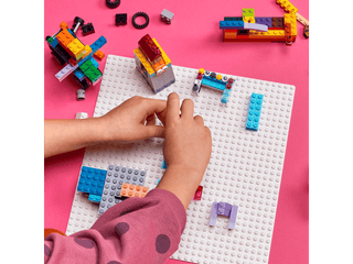 LEGO® Classic White Baseplate 11026 (Retired Plastic Package)