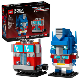 LEGO® BrickHeadz™ 40803 Optimus Prime Robot & Vehicle