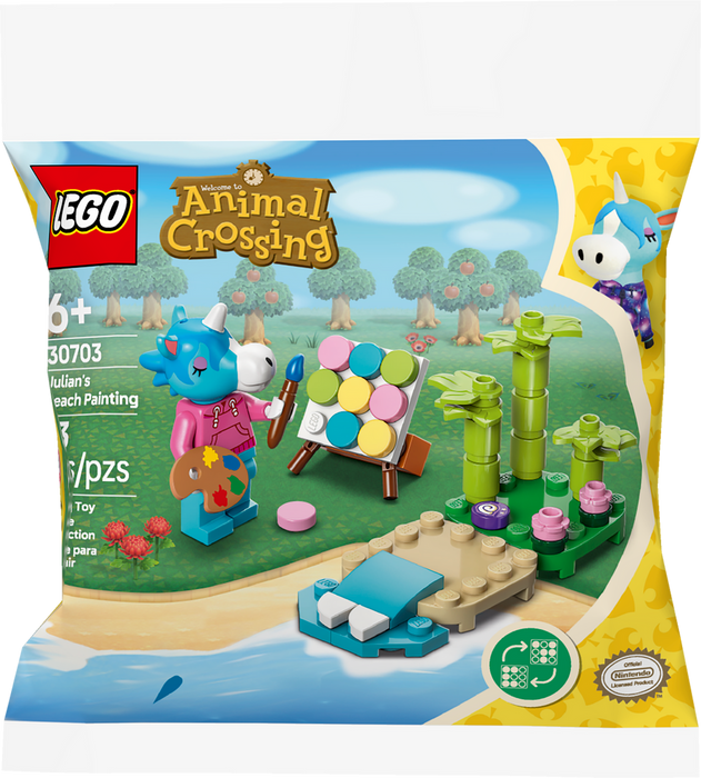 LEGO® Animal Crossing™ Julian's Beach Painting 30703