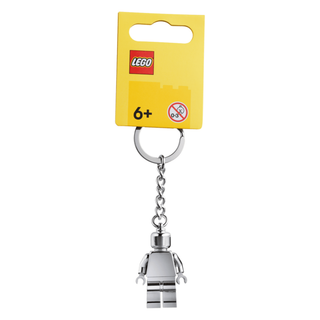 LEGO® Silver Minifigure Key Chain 854305