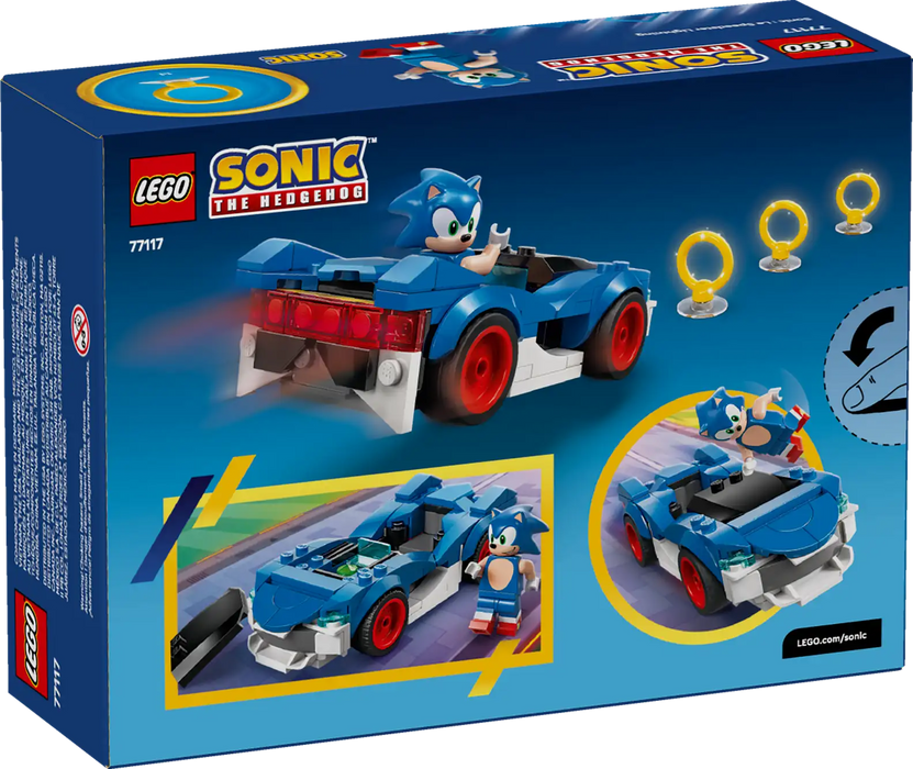 LEGO® Sonic the Hedgehog™ Sonic: Speedster Lightning 77117