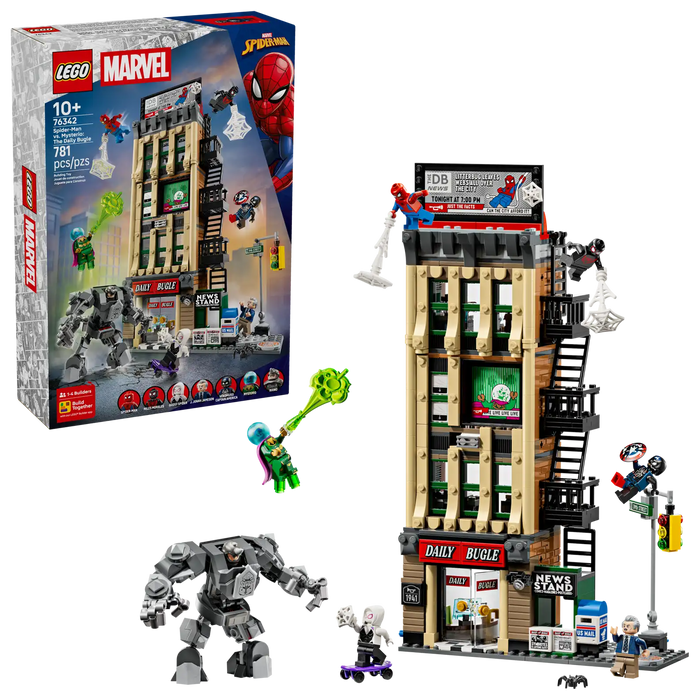 LEGO® Marvel Spider-Man vs. Mysterio: The Daily Bugle 76342