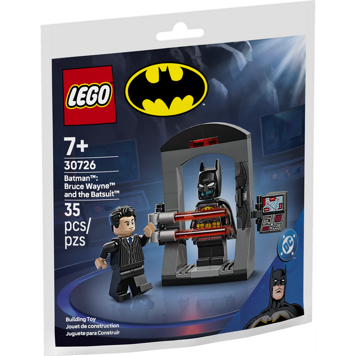 LEGO® DC Batman™: Bruce Wayne™ and the Batsuit™ 30726