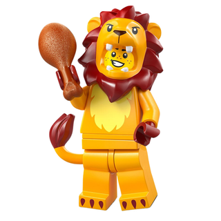 LEGO® Minifigures™ Animals Series 28 71051 - Lion Costume Fan - Sealed LEGO® Minifigure Box