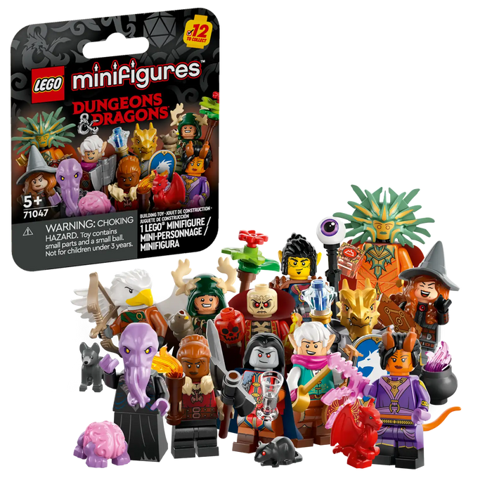 LEGO® Minifigures™ Dungeons & Dragons® 71047 - Dragonborn Paladin - Sealed LEGO® Minifigure Box