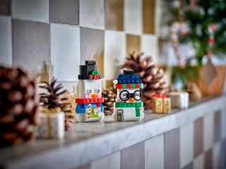 LEGO® Seasonal Holiday Snowman Ornaments 40812