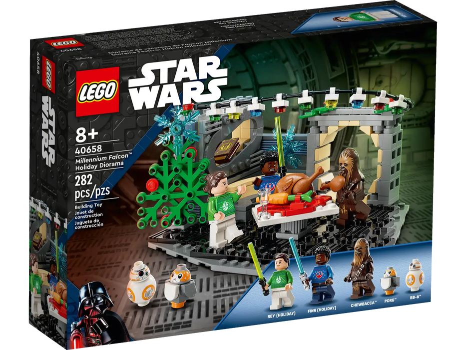 LEGO® Star Wars™ Millennium Falcon™ Holiday Diorama 40658 (Retired)
