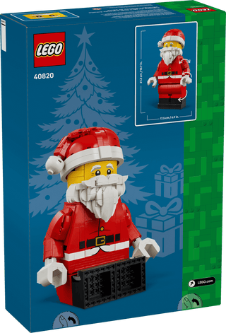LEGO® Seasonal Holiday Up-Scaled Santa Minifigure 40820