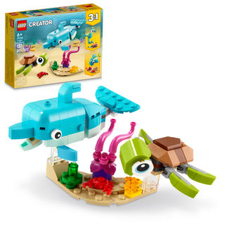 LEGO® Creator 3in1 Dolphin and Turtle 31128 (Retired)