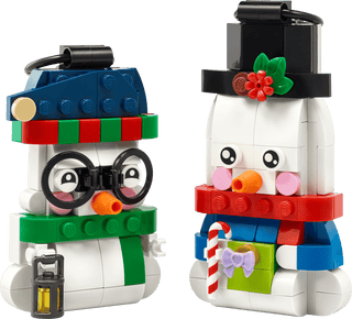 LEGO® Seasonal Holiday Snowman Ornaments 40812