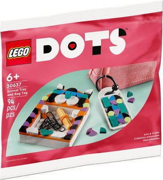 LEGO® DOTS Animal Tray and Bag Tag 30637