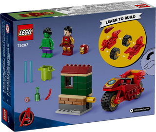 LEGO® Marvel Iron Man with Bike and The Hulk 76287 (Retired)