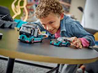 LEGO® City Race Car and Car Carrier Truck 60406 (Retired)