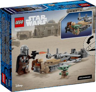 LEGO® Star Wars™ The Mandalorian & Grogu’s Speeder Bike™ 76436