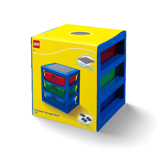 LEGO® Transparent Blue LEGO® Rack System
