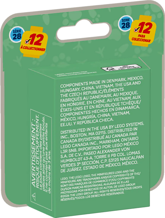 LEGO® Minifigures™ Animals Series 28 71051 - Frog Costume Fan - Sealed LEGO® Minifigure Box