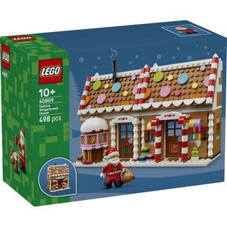 LEGO® Seasonal Holiday Festive Gingerbread House 40809