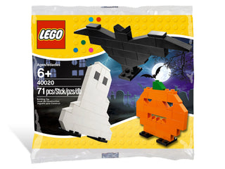 LEGO® Seasonal Halloween Set (Pumpkin, Ghost & Bat) 40020 (Retired)