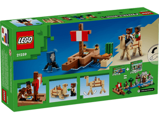 LEGO® Minecraft® The Pirate Ship Voyage 21259 Building Toy (Retired)