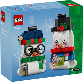 LEGO® Seasonal Holiday Snowman Ornaments 40812