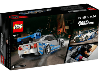 LEGO® Speed Champions 2 Fast 2 Furious Nissan Skyline GT-R (R34) 76917