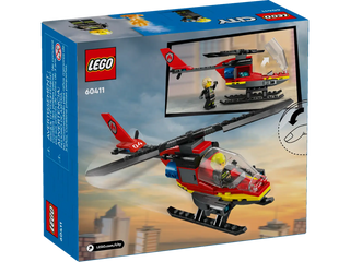 LEGO® City Fire Rescue Helicopter 60411