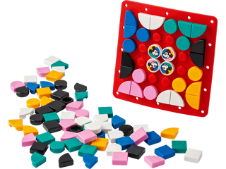 LEGO® DOTS ǀ Disney Mickey Mouse & Minnie Mouse Stitch-on Patch 41963