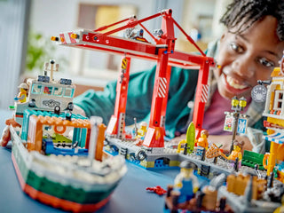 LEGO® City Seaside Harbor with Cargo Ship 60422 (Retired)