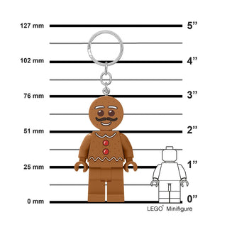 LEGO® Minifigures™ Gingerbread Man Key Light (KE181H)