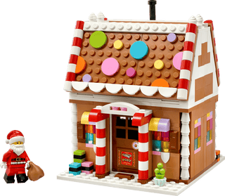 LEGO® Seasonal Holiday Festive Gingerbread House 40809