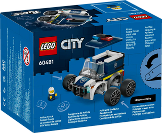LEGO® City Rides – Police Truck 60481