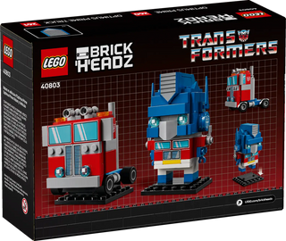LEGO® BrickHeadz™ 40803 Optimus Prime Robot & Vehicle